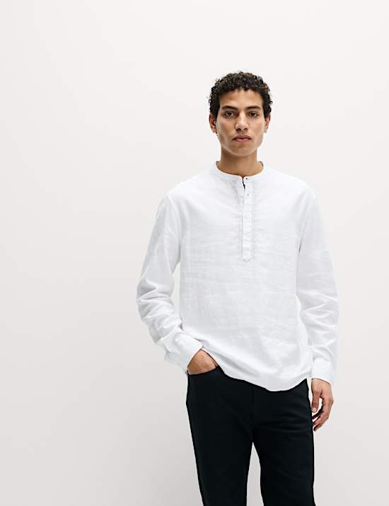 Easy Iron Linen Rich Embroidered Kurta