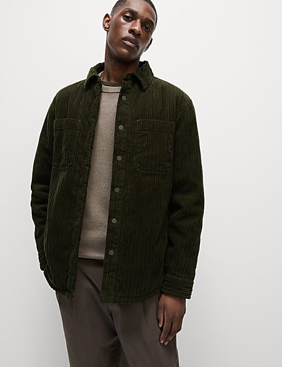 Casual Shirts for Men Buy Corduroy Shirts Overshirts Online at M S India