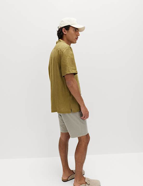 Pure Linen Short Sleeve Shirt