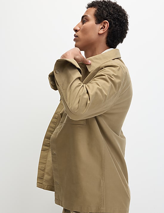 Cotton Rich Overshirt