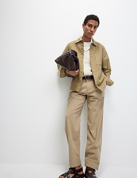 Cotton Rich Overshirt