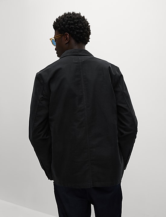 Πουκάμισο-πανωφόρι με υψηλή περιεκτικότητα σε βαμβάκι