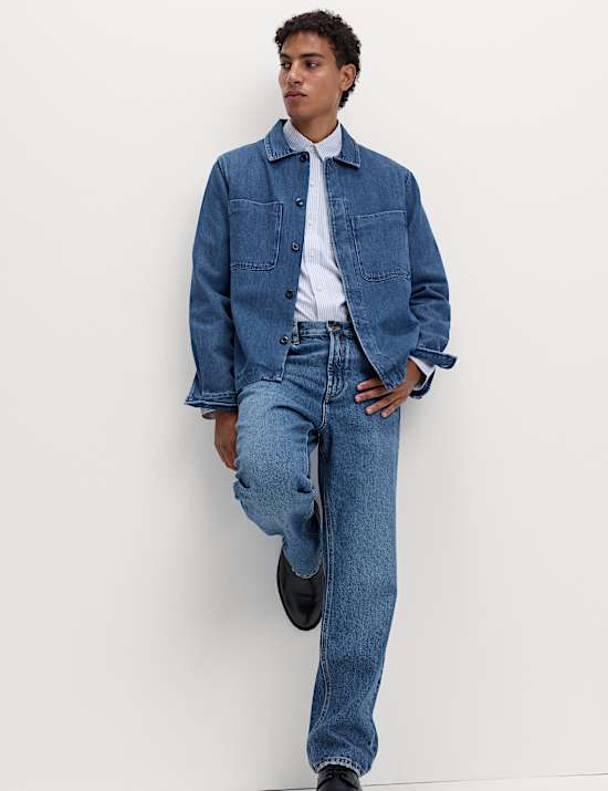 Denim-Overshirt