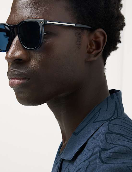 Regular Fit Linen Rich Short Sleeve Print Shirt