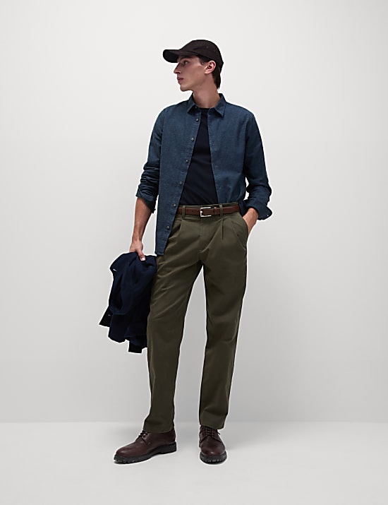 Kemeja Flanel Katun Murni