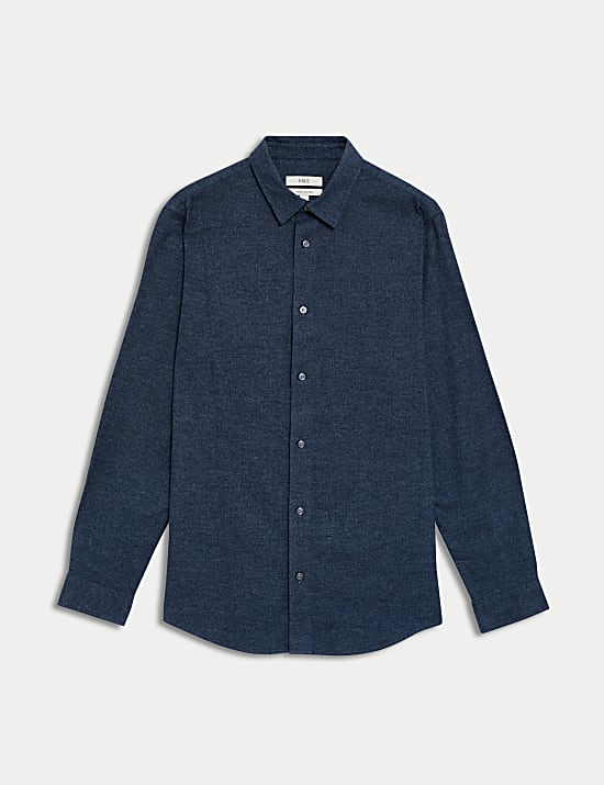 Kemeja Flanel Katun Murni