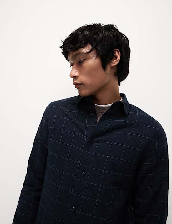 Pure Cotton Flannel Shirt