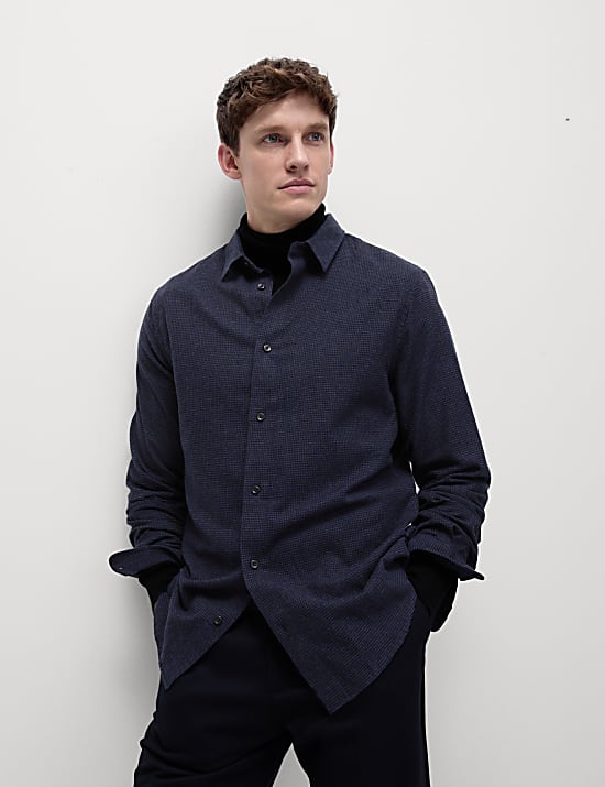 Pure Cotton Flannel Shirt