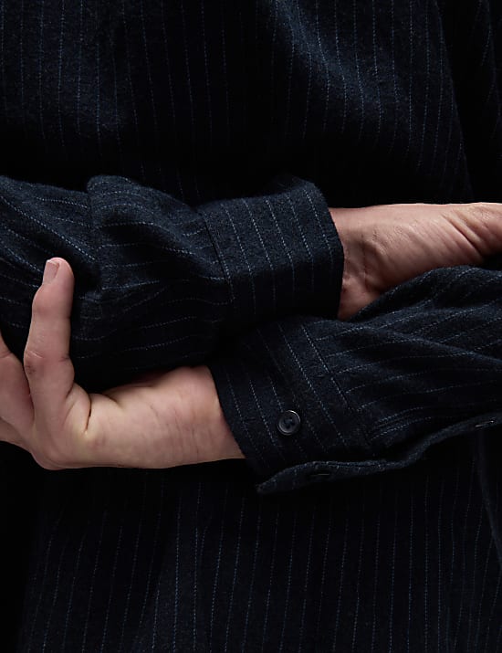 חולצת פלנל מכותנה טהורה