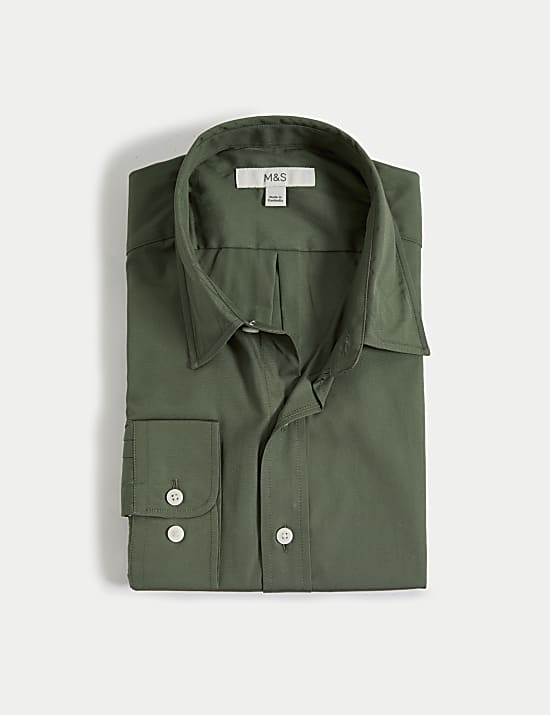 Easy Iron Pure Cotton Shirt