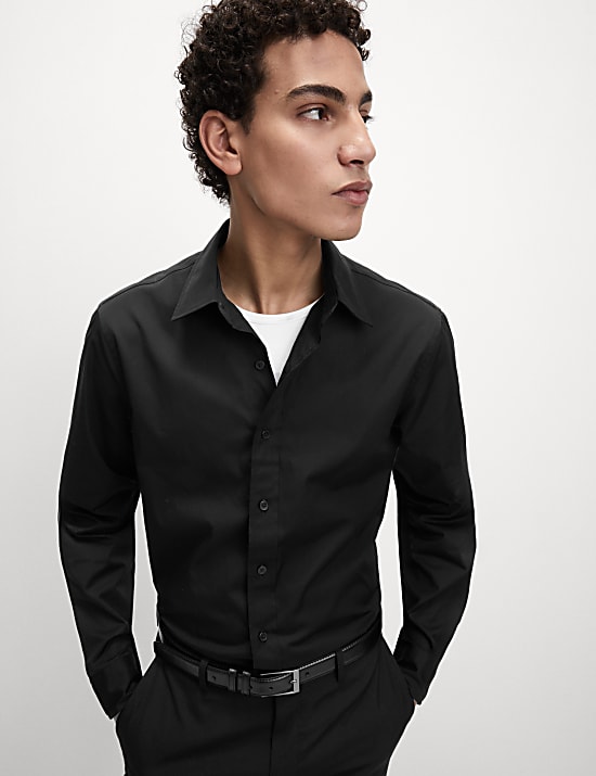 Easy Iron Pure Cotton Shirt