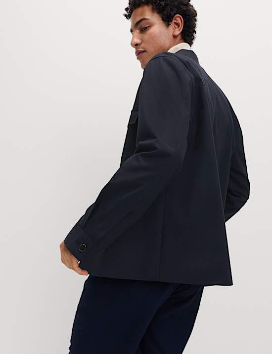 Cotton Blend Overshirt