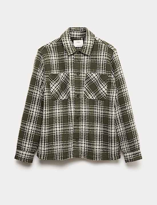 Checked Overshirt