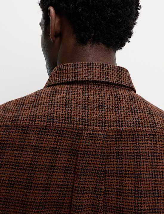 Pure Cotton Checked Flannel Shirt