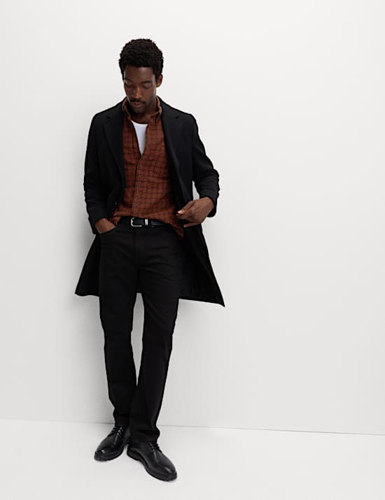 Pure Cotton Checked Flannel Shirt