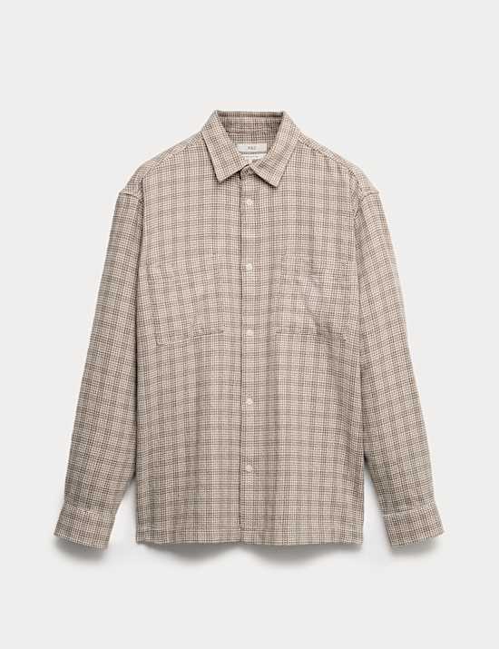 Pure Cotton Checked Flannel Shirt
