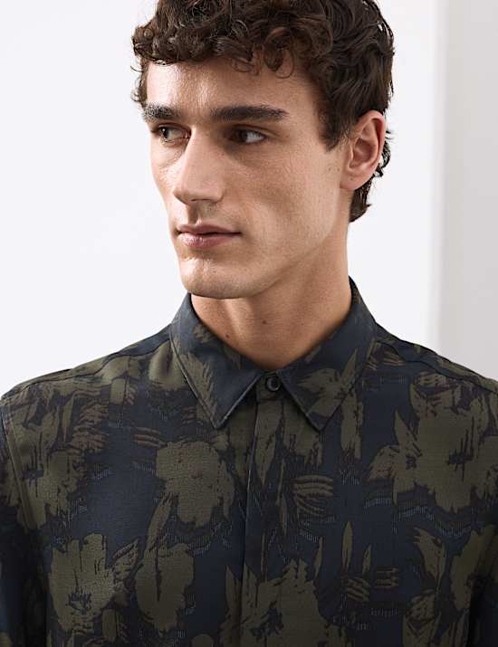 Regular Fit Floral Shirt