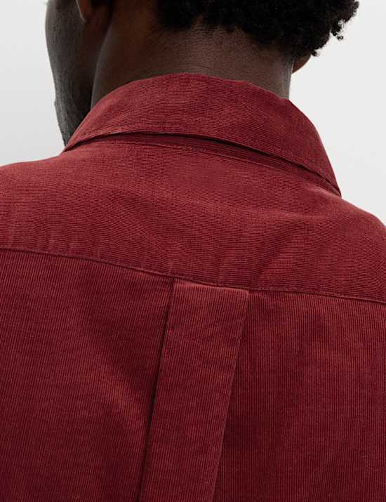 Pure Cotton Corduroy Shirt