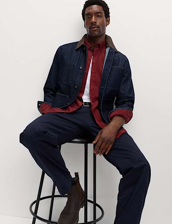 Pure Cotton Corduroy Shirt