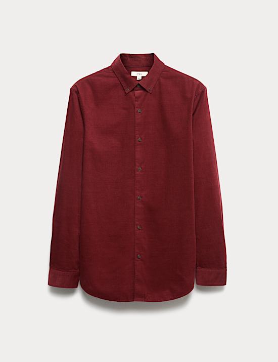 Pure Cotton Corduroy Shirt