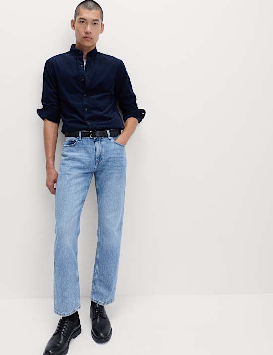 Pure Cotton Corduroy Shirt