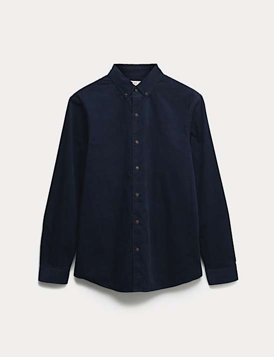 Pure Cotton Corduroy Shirt