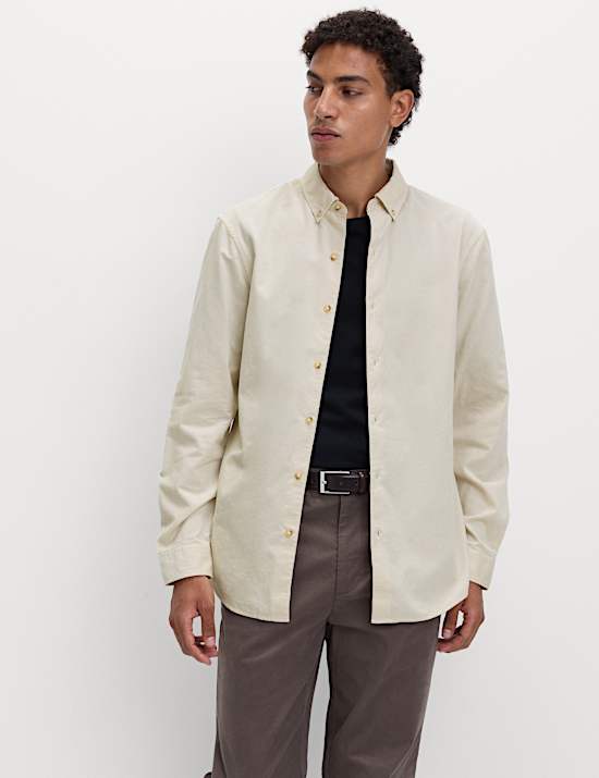 Pure Cotton Corduroy Shirt