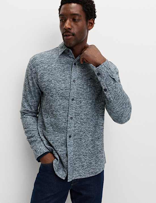 Pure Cotton Flannel Shirt