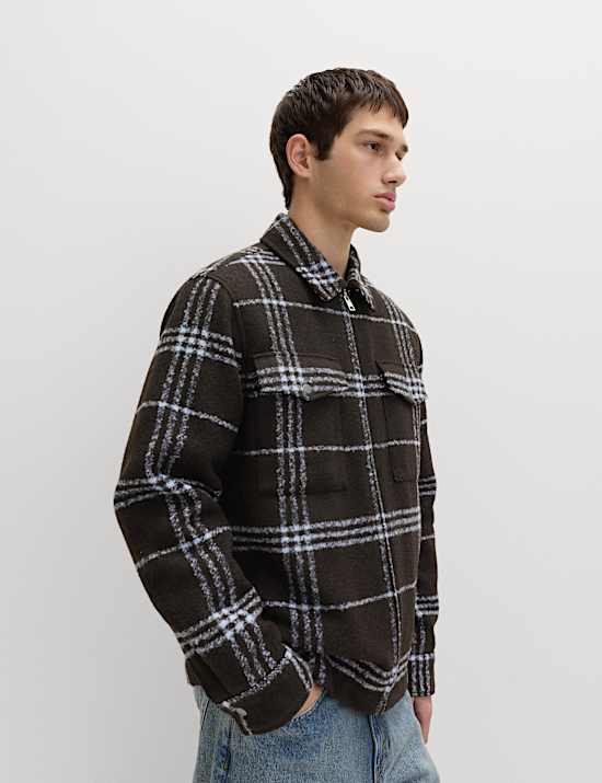 Checked Overshirt