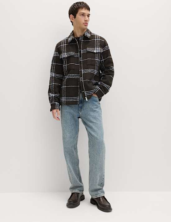 Checked Overshirt