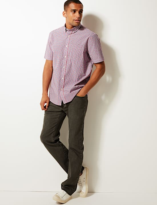 Pure Cotton Checked Shirt