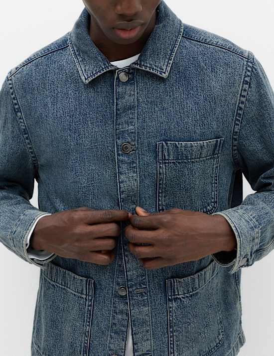 Pure Cotton Regular Fit Overshirt