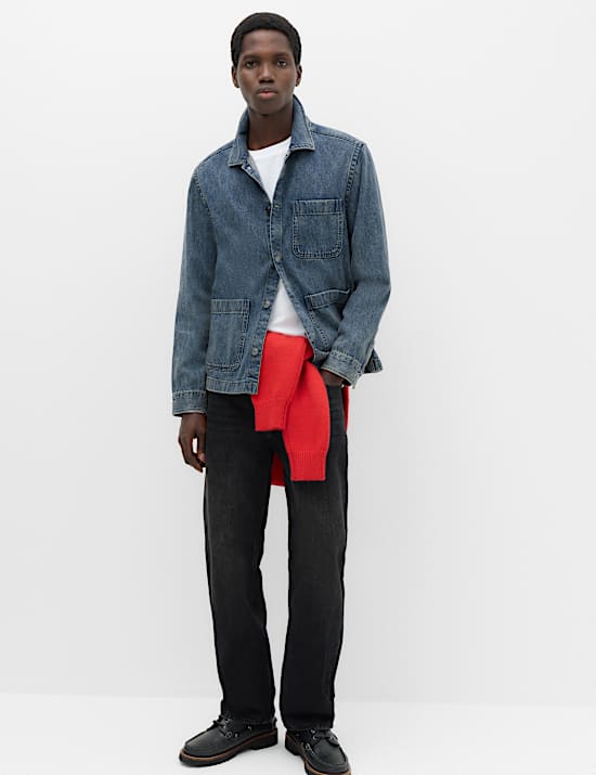 Pure Cotton Regular Fit Overshirt