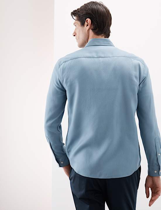 Regular Fit Easy Iron Long Sleeve Shirt