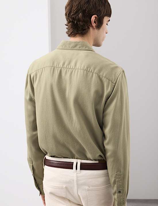 Regular Fit Easy Iron Long Sleeve Shirt