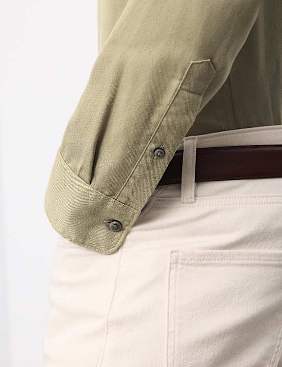 Regular Fit Easy Iron Long Sleeve Shirt