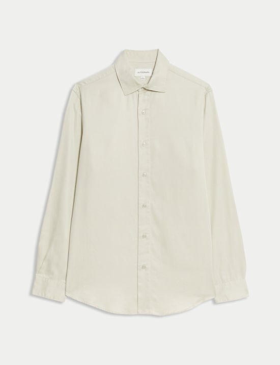 Regular Fit Easy Iron Long Sleeve Shirt