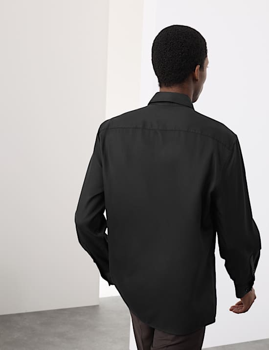 Μακρυμάνικο πουκάμισο με εύκολο σιδέρωμα και κανονική εφαρμογή