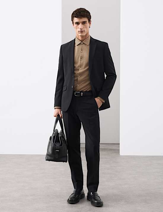 Regular Fit Easy Iron Pure Cotton Jersey Shirt