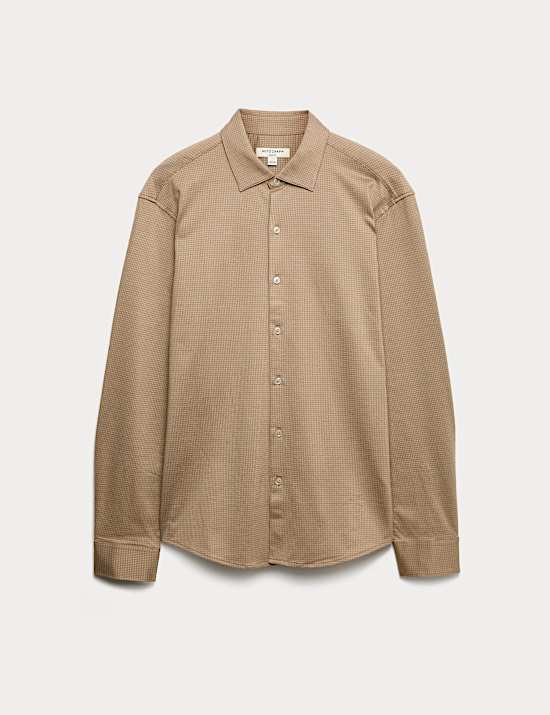 Chemise coupe standard 100 % coton, repassage facile