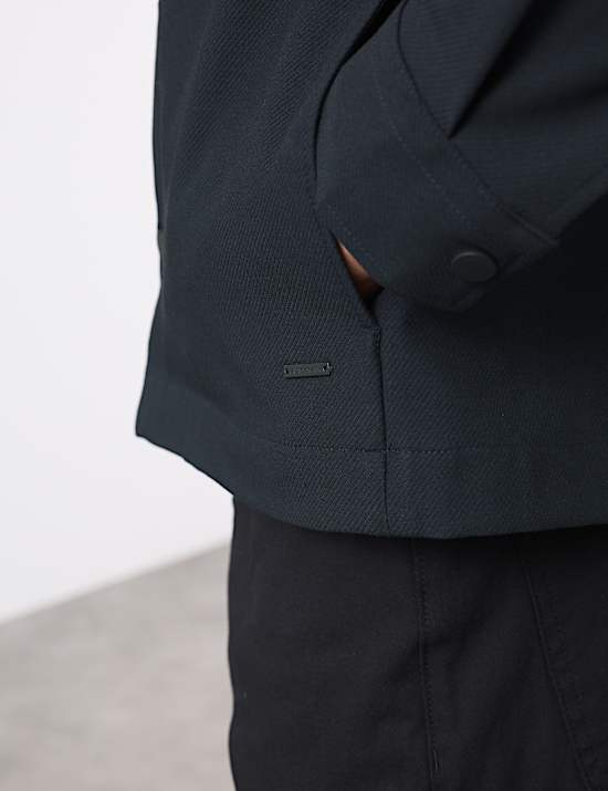 Regular Fit Stretch Overshirt