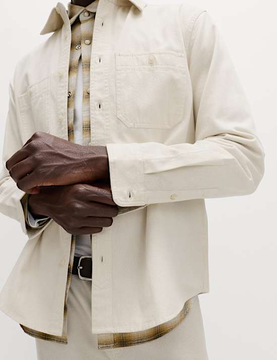 Pure Cotton Garment Dye Oxford Shirt