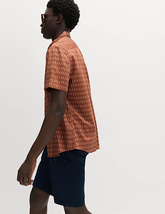 Pure Cotton Textured Shirt