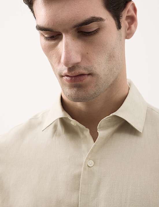 Easy Iron Linen Rich Performance Shirt