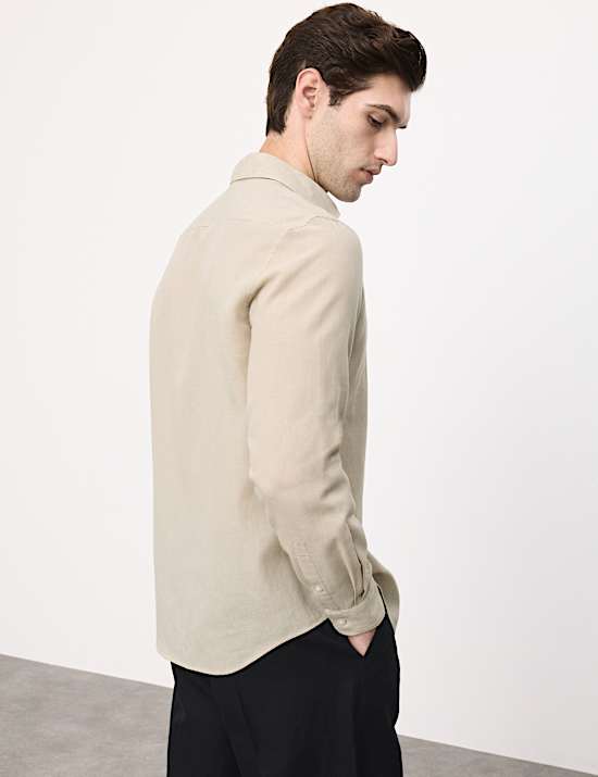 Easy Iron Linen Rich Performance Shirt