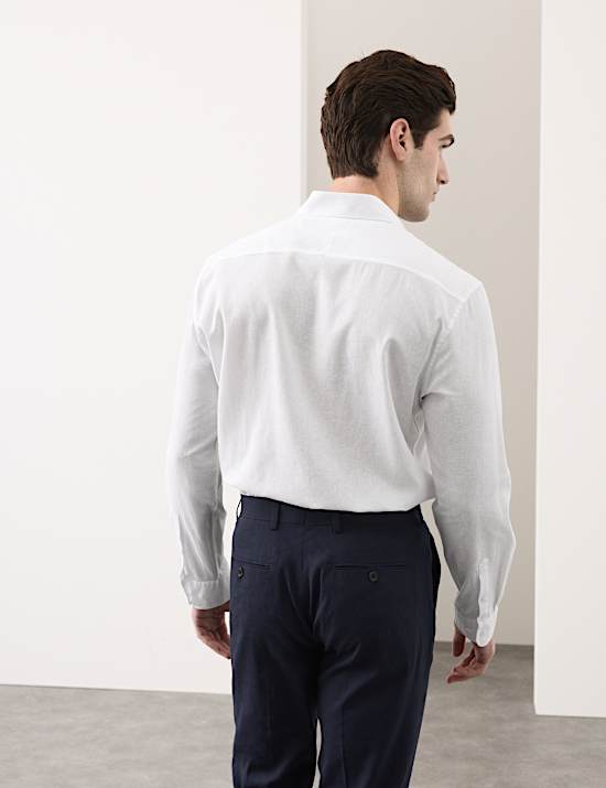 Easy Iron Linen Rich Performance Shirt