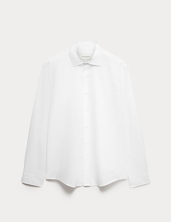 Easy Iron Linen Rich Performance Shirt