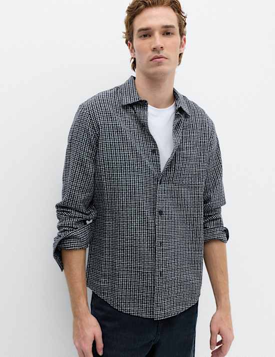 Regular Fit Checked Shirt
