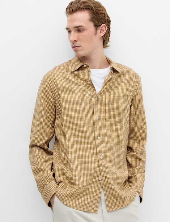 Regular Fit Checked Shirt