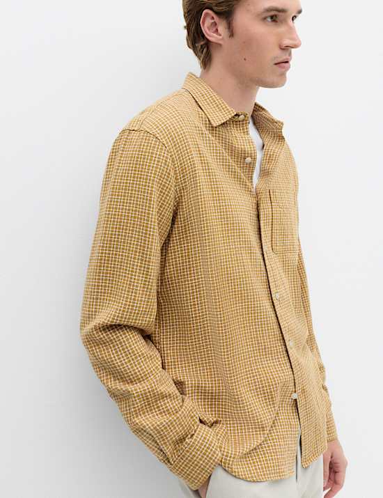 Regular Fit Checked Shirt